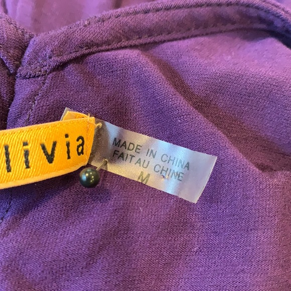 Alice + Olivia Draped Dress • Sz M - Picture 11 of 16